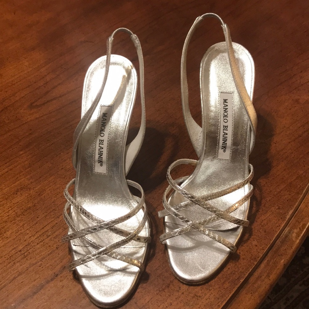 Manolo Blahnik Paisan Heels